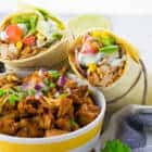 Vegan Pulled Pork Wrap