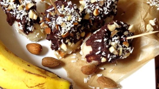 Vegan Chocolate Banana Bites - Vegan Heaven