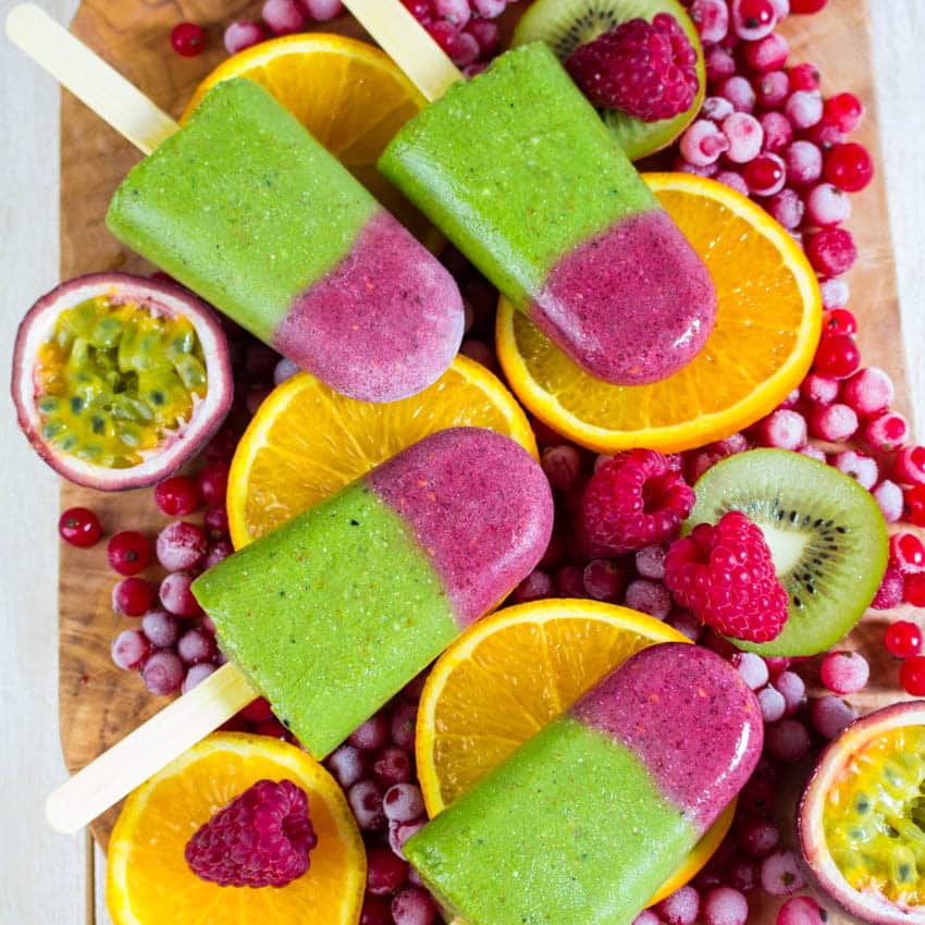 Green Smoothie Popsicles