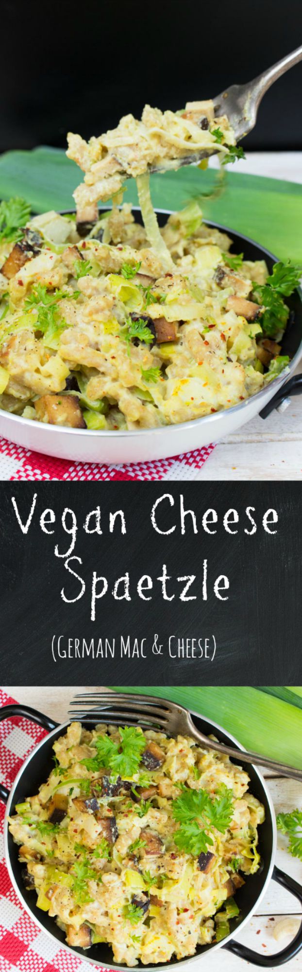 German Vegan Cheese Spaetzle