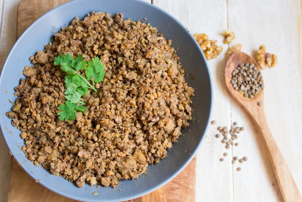 Vegan Tacos with Lentil Walnut Meat - Vegan Heaven