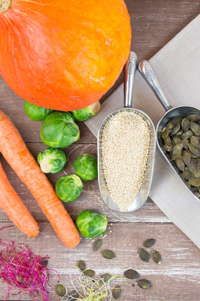 Fall Buddha Bowl with Quinoa