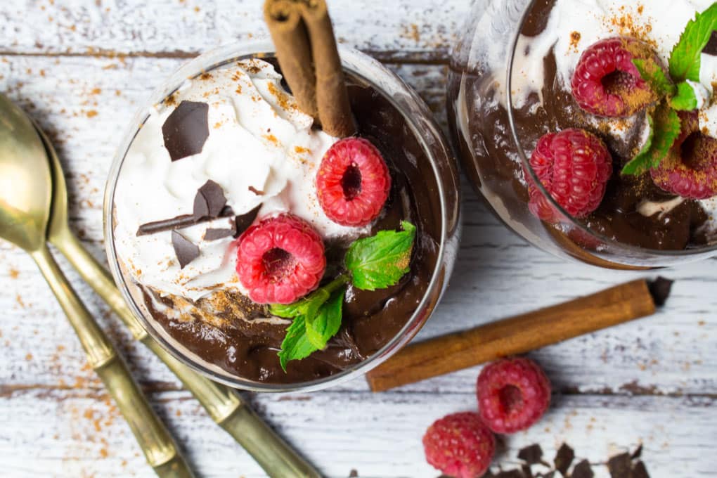Gingerbread Avocado Chocolate Mousse - Vegan Heaven
