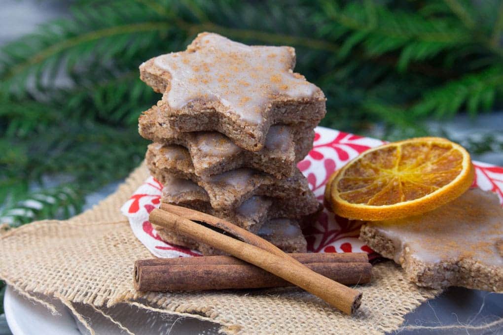 Vegan Orange Cinnamon Christmas Cookies 