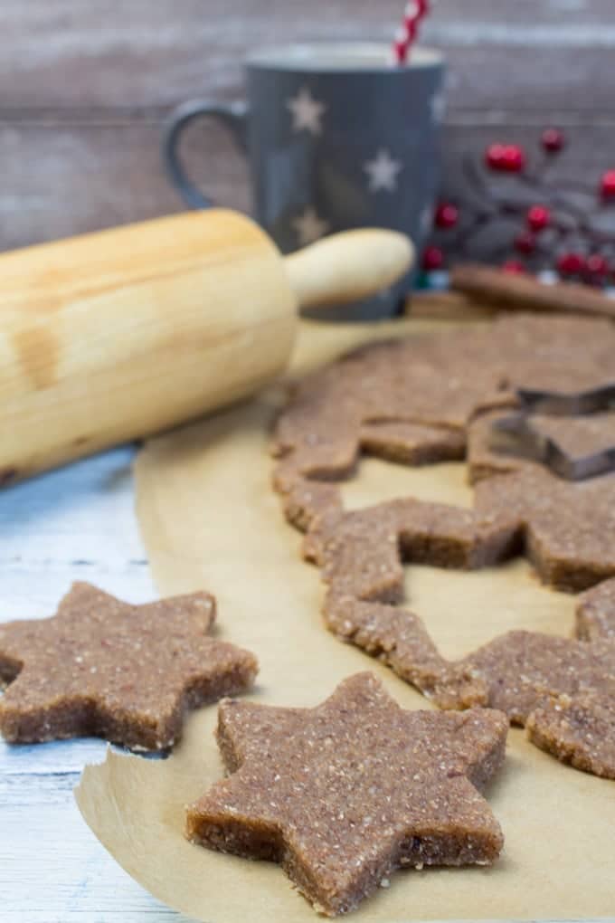 Vegan Orange Cinnamon Christmas Cookies 