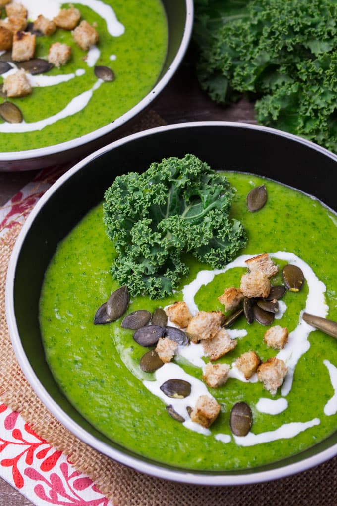 Vegan Potato Kale Soup - Vegan Heaven