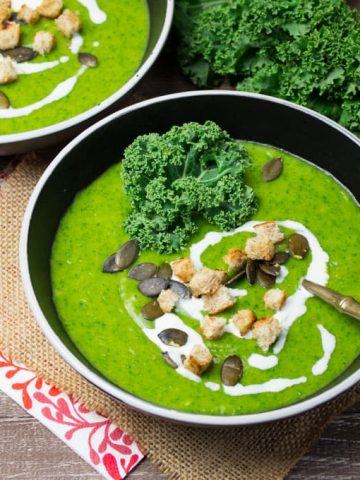 Vegan Potato Kale Soup