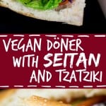 Vegan Shawarma with Seitan and Tzatziki
