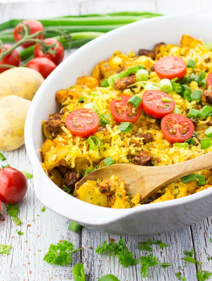 Vegetarian Breakfast Casserole 