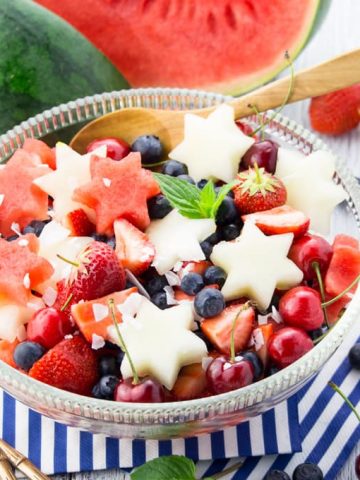 4th of July Fruit Salad
