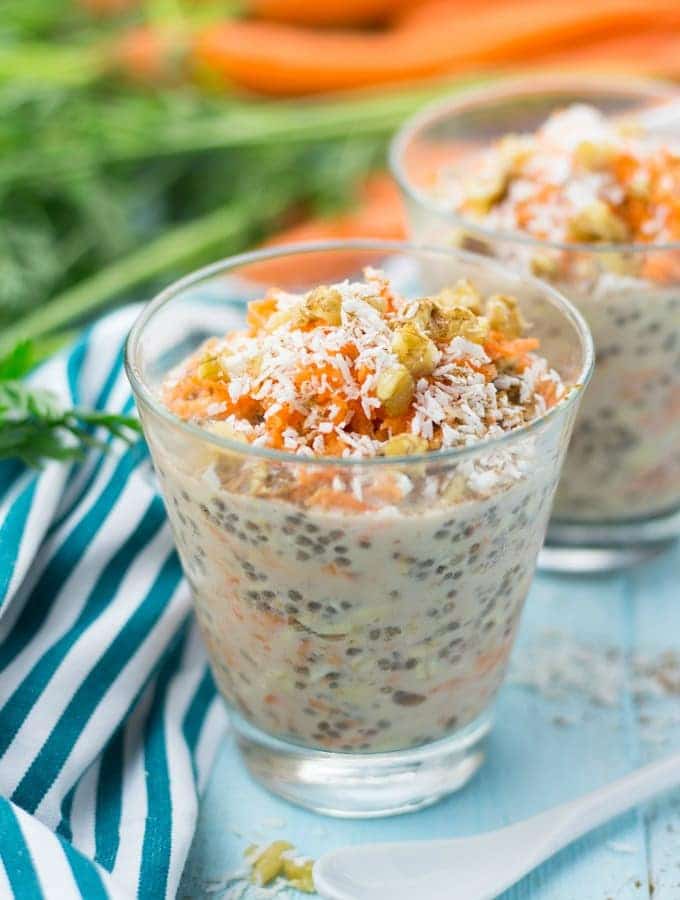 Carrot Cake Overnight Oats