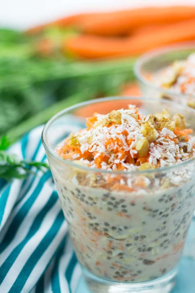 Carrot Cake Overnight Oats