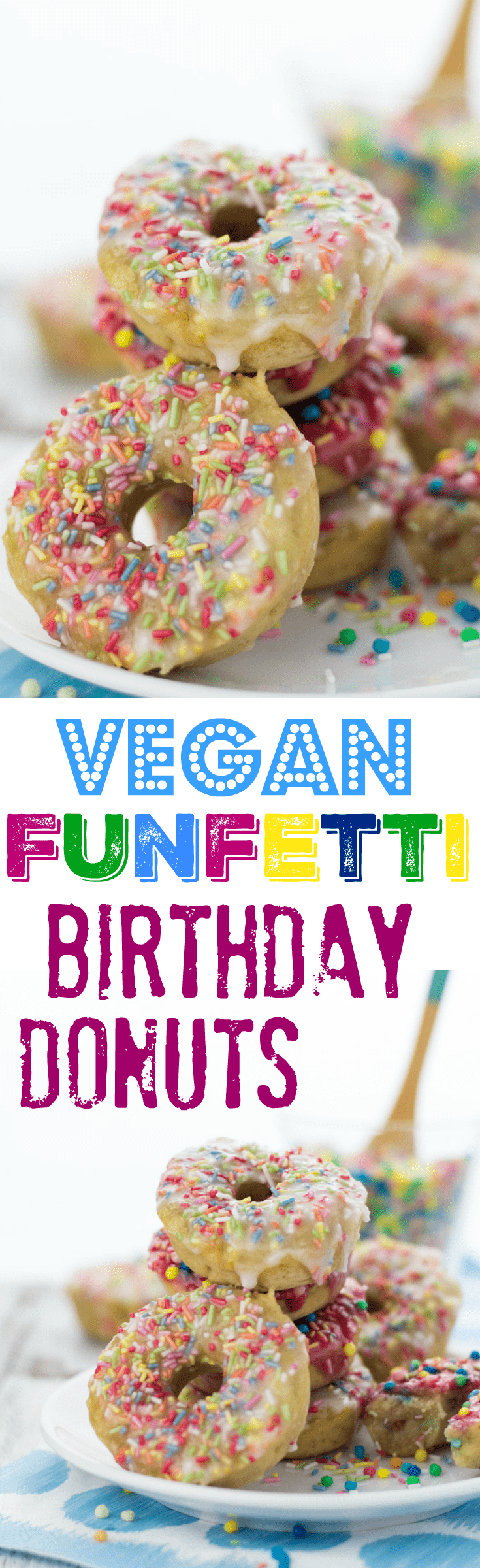 Birthday Donuts with Funfetti