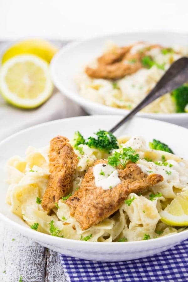 Vegan Chicken Alfredo Vegan Heaven