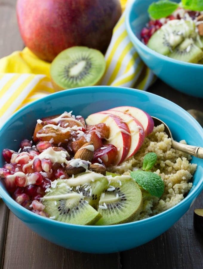 Couscous Dessert Bowl - Vegan Heaven