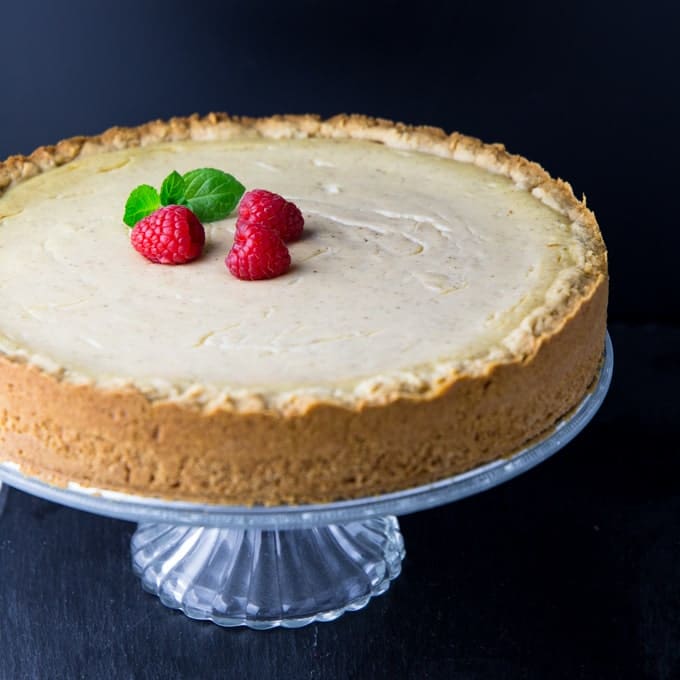 Vegan Cheesecake (without Cashews)