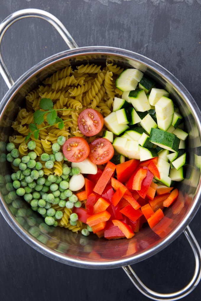 Creamy Vegan One Pot Pasta Asian Style Vegan Heaven