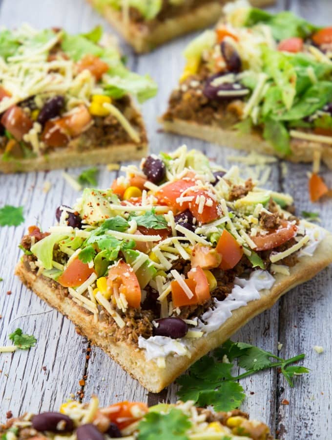 Taco Pizza (Vegan & Super Easy) - Vegan Heaven