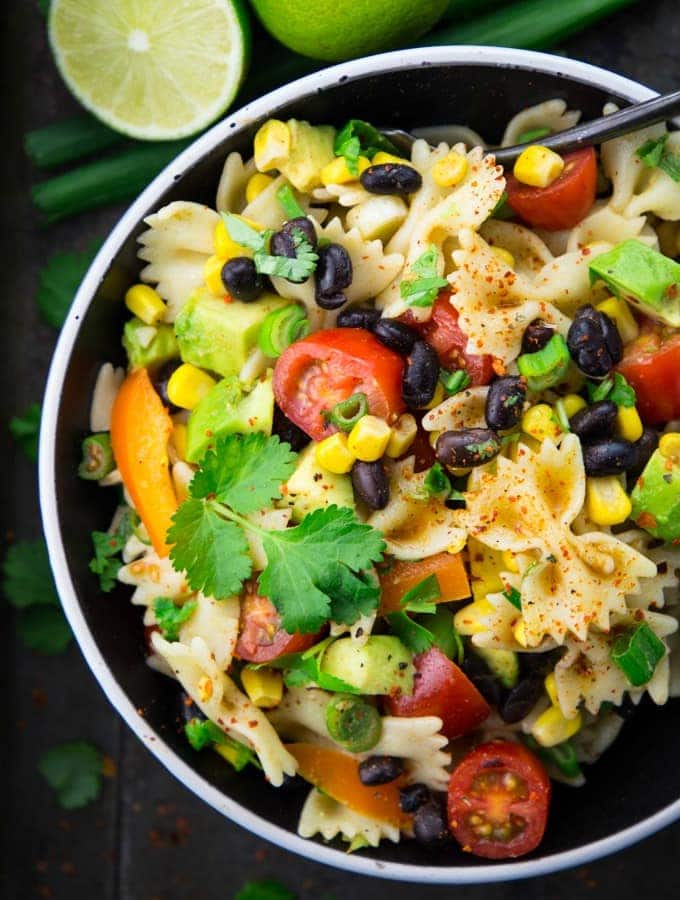 Southwestern Pasta Salad (Vegan)