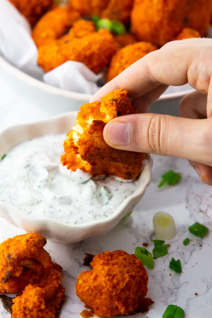 Cauliflower Buffalo Wings