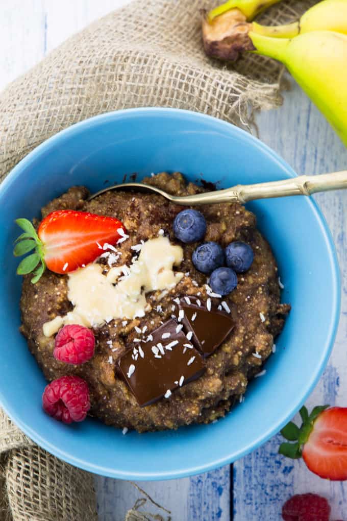 Quinoa Porridge with Chocolate (Ready in Only 5 Minutes!) 