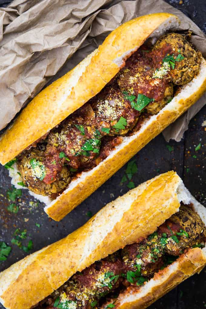 Vegan Meatball Sub 