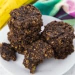Chocolate Banana Cookies (Vegan, 4 Ingredients)