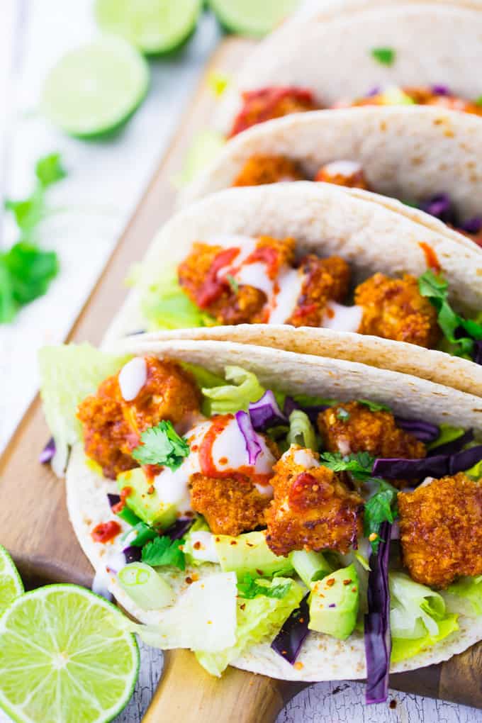 Vegan Cauliflower Tacos 