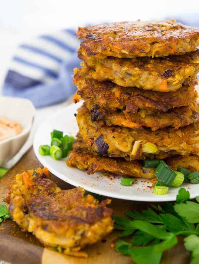 Vegetable Potato Fritters 