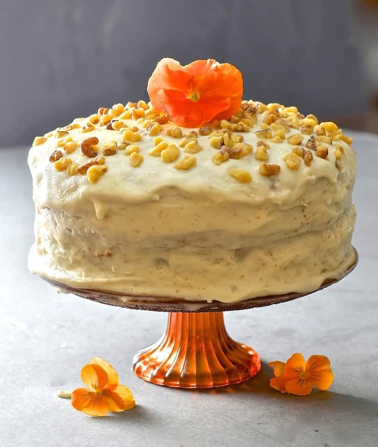 Maple Walnut Cake 