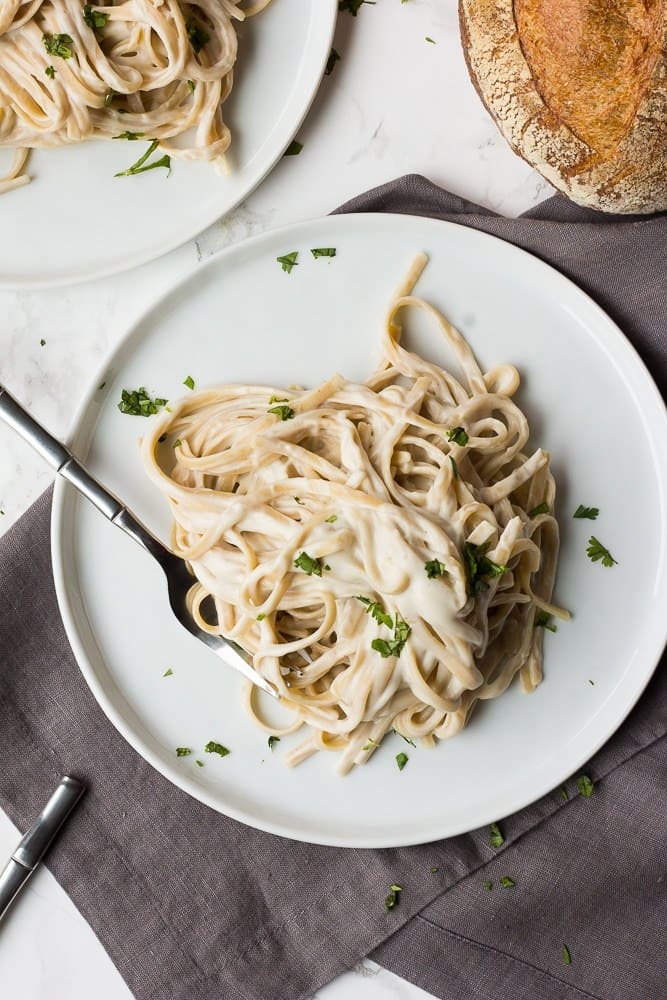 Instant Pot Vegan Alfredo Sauce 