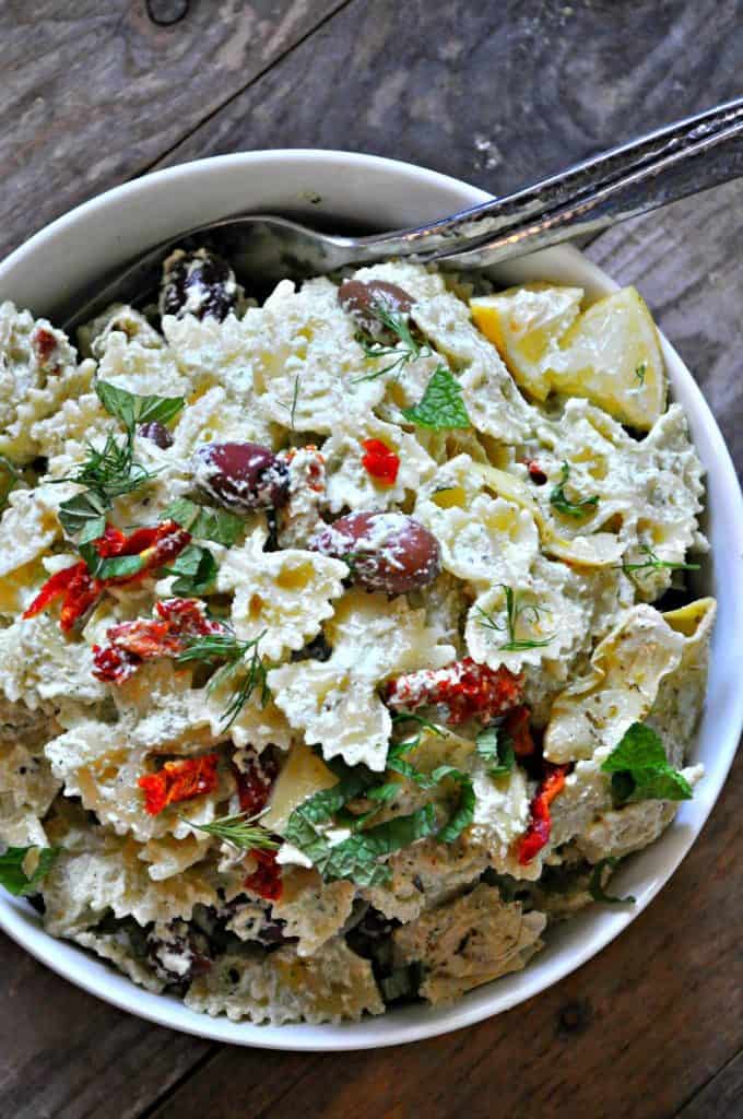 Tzatziki Pasta Salad 