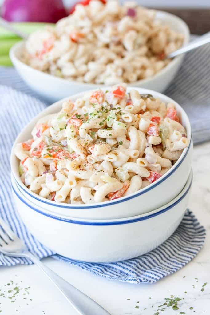 Vegan Macaroni Salad 