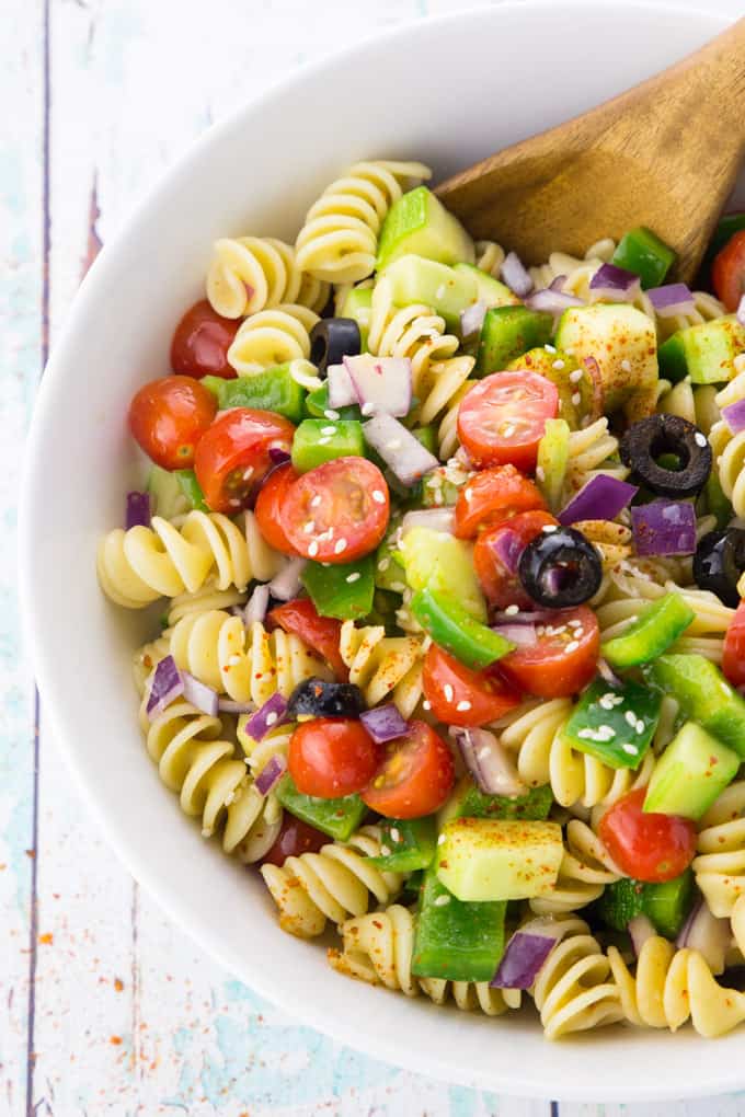 California Pasta Salad - Vegan Heaven