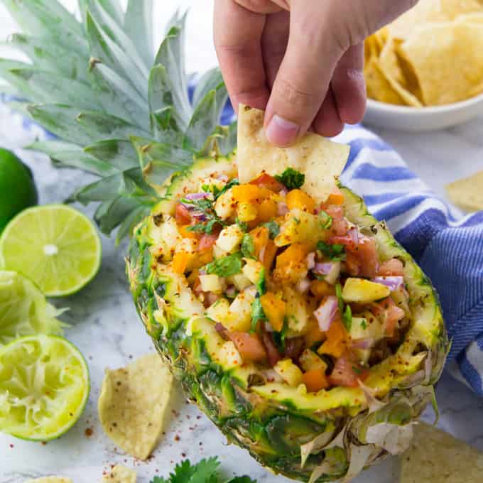 Pineapple Salsa - Vegan Heaven