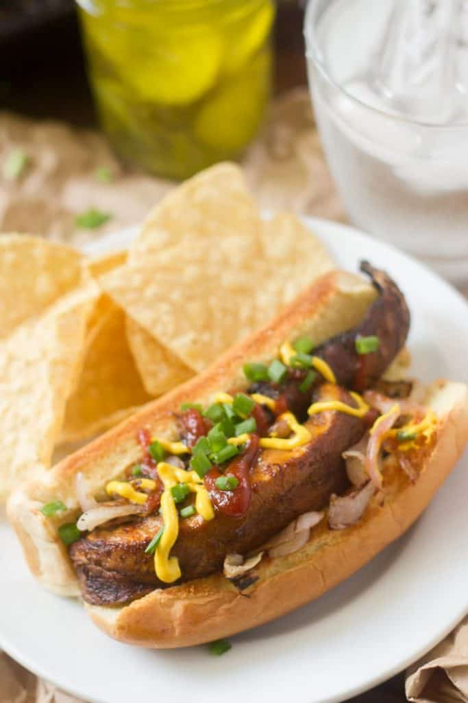 Portobello Mushroom Hot Dogs 