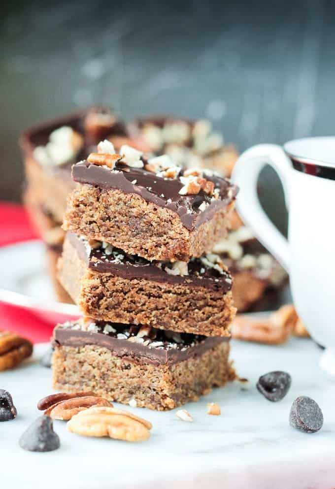 Classic Vegan Toffee Bars