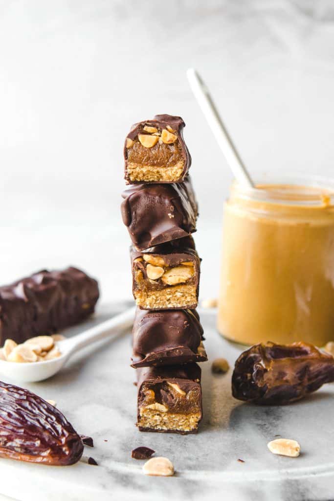 Healthy Snickers Bars 