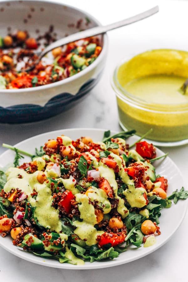 Quinoa Tabbouleh Summer Salad 