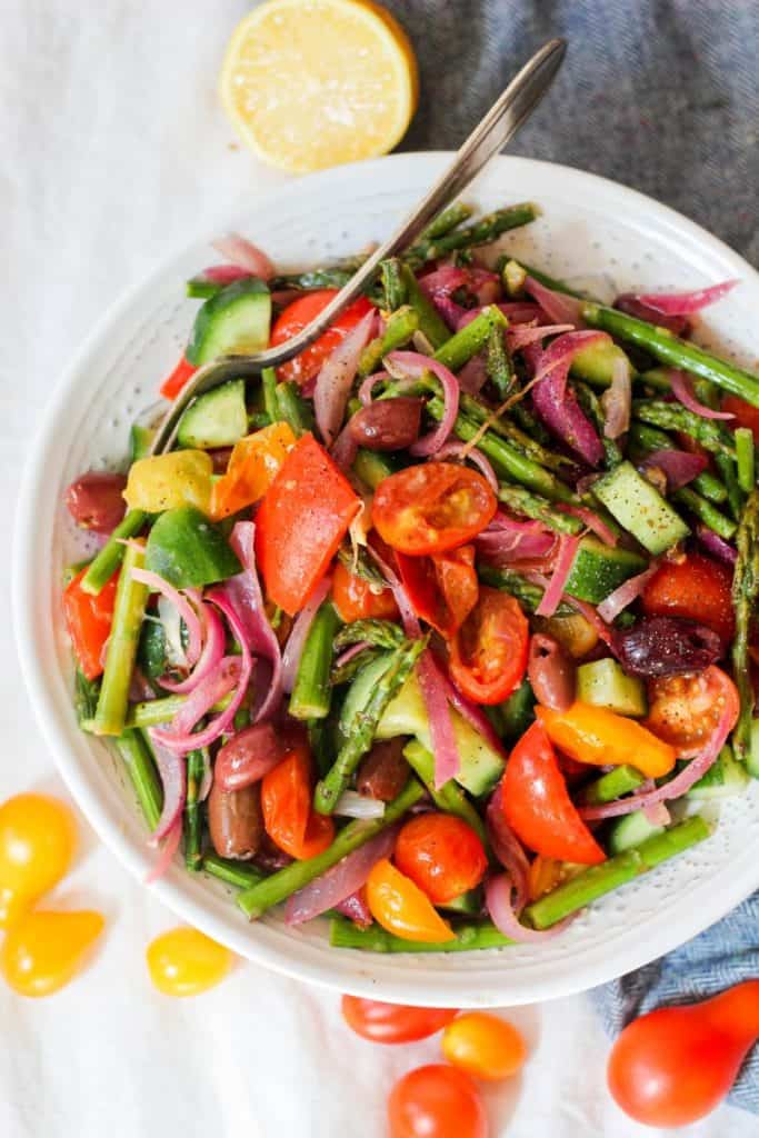 Roasted Greek Salad 