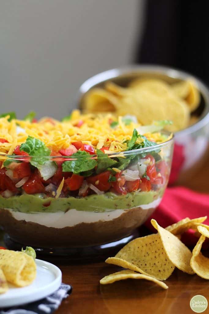 Vegan 7 Layer Dip 