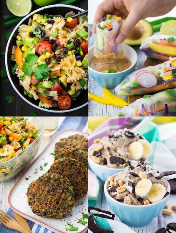 vegan summer recipes uk