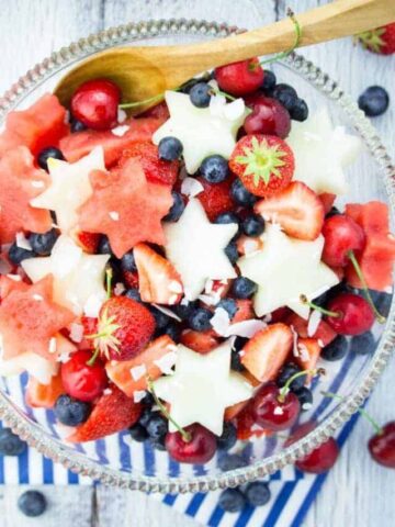 4th of July Fruit Salad