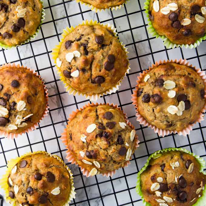 Vegan Banana Muffins