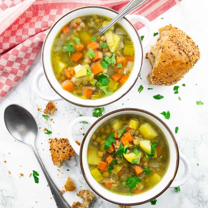 Vegan Lentil Soup - Vegan Heaven