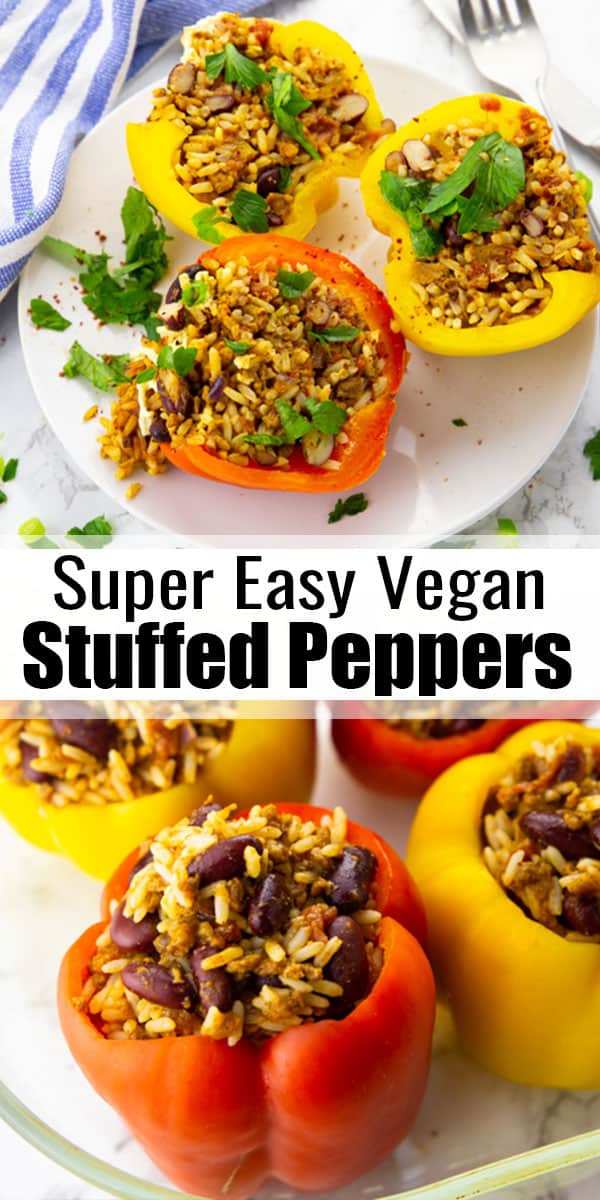 Vegan Stuffed Peppers - Vegan Heaven