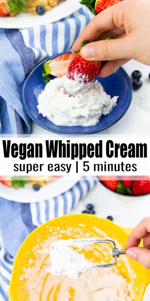 Vegan Whipped Cream Vegan Heaven