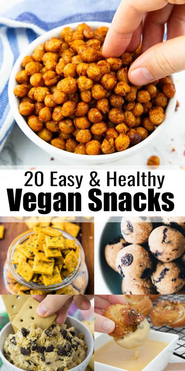 Vegan Snacks - 20 Delicious Recipes! - Vegan Heaven
