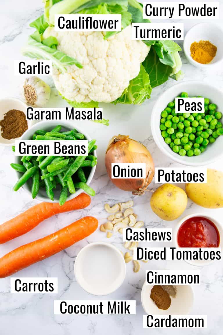 Vegetable Korma Vegan Heaven