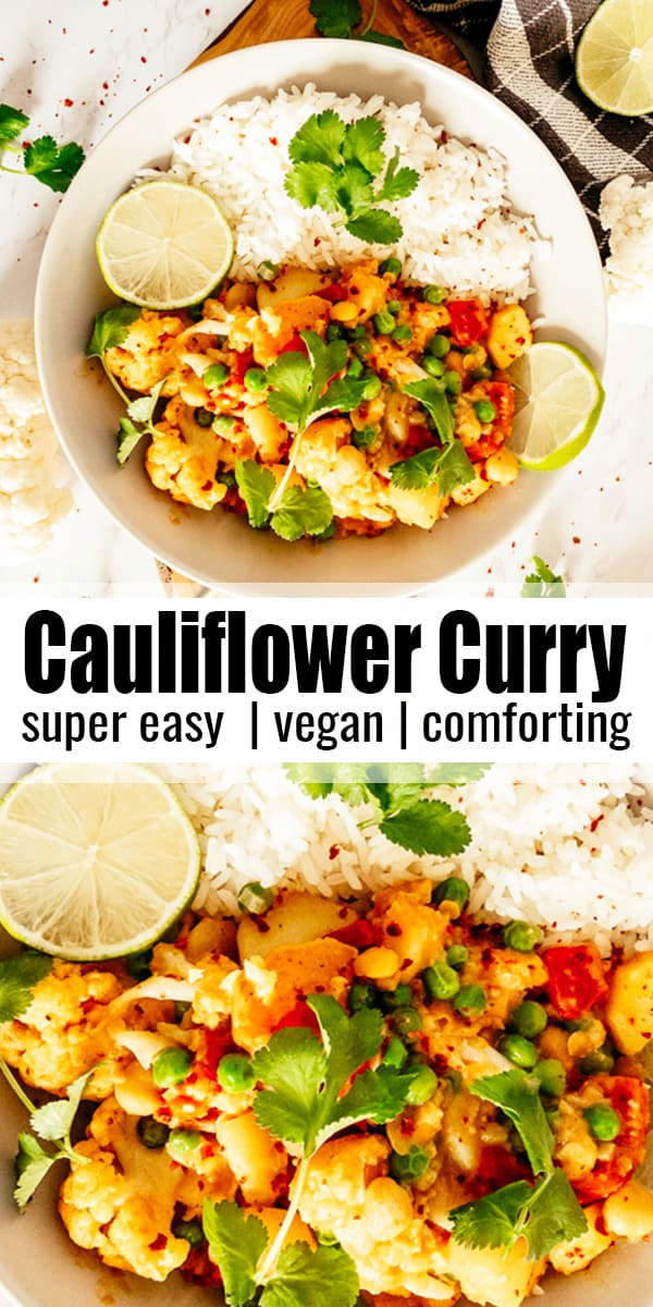 Cauliflower Curry - Vegan Heaven